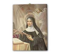 Holyart Quadro su Tela pittorica Santa Rita da Cascia 40x30 cm