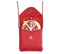 Holyart Relicarios eucarísticos: Estuche para viático Jacquard Rojo relicario Decorado