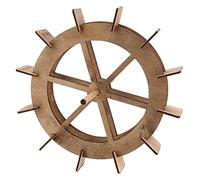Holyart Ruota in Legno per mulino del presepe 20 cm