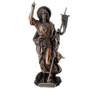 Holyart San Juan Bautista Resina bronceada 24 cm Diseño Veronese