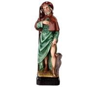 Holyart San Roque Estatua Resina Pintada 20 cm