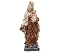 Holyart Statua Madonna del Carmine 32 cm Resina