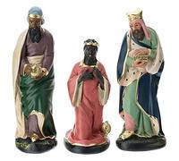 Holyart Tris Re Magi per presepi Arte Barsanti 30 cm