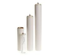 Holyart Velas, cirios, velones: Vela a cera líquida con cartucho diám. 6 cm, 25 cm (9.85 inc.)