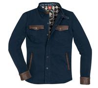 HolyFreedom Coyote Chaqueta textil de motocicleta, Azul, Talla S