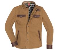 HolyFreedom Coyote Chaqueta textil de motocicleta, marrón, tamaño M para Hombres