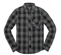 HolyFreedom Jessie James Flannel Camisa, gris, tamaño S para Hombres