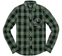 HolyFreedom Jessie James Flannel Camisa, verde, tamaño S para Hombres