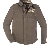 HolyFreedom Marrom Chaqueta textil de motocicleta, marrón, tamaño S para Hombres