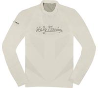 HolyFreedom Pelle Camisa funcional de manga larga, blanco, tamaño XL 2XL para Hombres