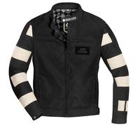 HolyFreedom Prison Chaqueta textil de motocicleta, negro-beige, tamaño M para Hombres