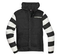 HolyFreedom Prison Taslan Chaqueta textil, negro-blanco, tamaño L para Hombres