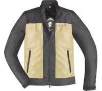 HolyFreedom Rete Air Chaqueta textil de motocicleta, negro-oro, tamaño S para Hombres