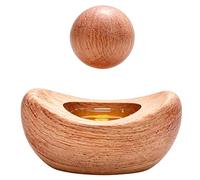 Holz Auto Duft Diffusor - Natur Holz Lufterfrischer Münz Design | Flammenloser Auto Parfüm Duftspender | Geruchsneutralizierer Für Ãuto LKW Zuhause Schlafzimmer Wohnzimmer Hotel Badezimmer Dekorativ