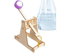 Holz Katapult Bausatz | Pädagogisches Technikspielzeug | Interaktives Katapult Wissenschafts Set, Schüler Lehrer Pädagogen Schulprojekte Klassenzimmer Homeschooling Sommerlager Indoor Spiel