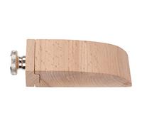 Holz Schleifblock Abrasionsbeständig Buchenholz Kantenband Polieren Schleifpapier Halter Handgemachte Leder Werkzeuge für Lederbearbeitung und Holzveredelung Christmas Gifts (Cuña)