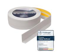 HOLZBRINK Rodapie PVC adhesivo 50x20mm, 20 m | Rodapie flexible para encimera cocina, esquineras pared de baño | Cantoneras adhesivas | Color: abedul