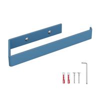 HOLZBRINK Soporte Papel Cocina Azul 244x72 mm | Toalleros de baño, de Lavabo, de WC | Porta Rollos Cocina, Colgador de Toallas para el baño