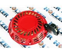HOLZER Cuerda de arranque para motores de gasolina de 5,5 y 6,5 CV, color rojo