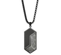 HOLZKERN Collar para Hombre Acero Inoxidable 9010631014582