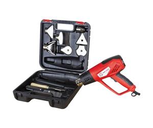Holzmann Maschinen HLP2000_230V Pistola de aire caliente + accesorios, maletín 2000 W