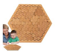 Holzpuzzles - Spielzeug Feinmotorik Kinder Erwachsene Pädagogisch, Kreative Mustererkennung, Lernspielzeug Geometrie, Puzzle Holzspielzeug, Feinmotorik Kreativ Mustererkennung | um Gehirnle