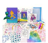 Holzsammlung DIY Scrapbook Set, Kit de Diario para Hacer Uno Mismo, Material de Diario Personalizado para Niños, Kits de Manualidades y Manualidades, Regalo de Cumpleaños para Niñas de 8 a 14 Años