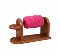 Holzsammlung Enrollador De Lana, Carrete De Lana, Dispensador De Hilo De Madera Para Ganchillo, Soporte De Bolas De Hilo Para Tejer, Para Amantes De Tejer Suministros De Regalo #A