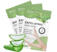 Holzsammlung Mascarilla Exfoliación de Pies 3 PACK - Exfoliantes Calcetines Exfoliante Pies Máscara Pies Foot Mask - Quita Cutículas y Callos, Eliminar Piel Muerta Foot Peeling Mask Hidratante#008