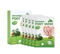 Holzsammlung Mascarilla Exfoliación de Pies 5 PACK - Exfoliantes Calcetines Exfoliante Pies Máscara Pies Foot Mask - Quita Cutículas y Callos, Eliminar Piel Muerta Foot Peeling Mask Hidratante#02