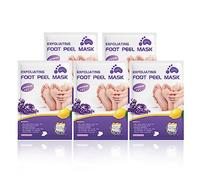 Holzsammlung Mascarilla Exfoliación de Pies 5 PACK - Exfoliantes Calcetines Exfoliante Pies Máscara Pies Foot Mask - Quita Cutículas y Callos, Eliminar Piel Muerta Foot Peeling Mask Hidratante#01