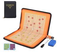 Holzsammlung Pizarra Táctica Tablero de Entrenamiento Entrenador Magnéticas de Vóleibol Portátil Entrenar equipamientos auxiliares con Borrador Imanes y Rotuladores