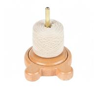 Holzsammlung Yarn Winder - Avvolgicavo, in lana, per accessori all'uncinetto e a maglia, 16 x 11,7 x 11,7 x 11,7 cm