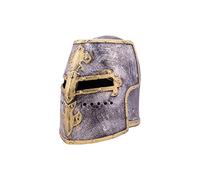Holzspielerei Templer - Casco de caballero para niños a partir de 3 años, con visera
