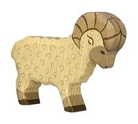 Holztiger- Figura de Juguete Oveja, Color Beige (HT80071)