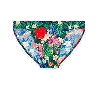 Hom - Bañador de baño para Hombre (1 Unidades), Colorido Impreso Pavo Real y Flores Multico, S