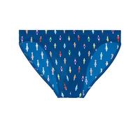 Hom - Bañador de baño para Hombre (Juego de 1), Impreso Fútbol Multico sobre Fondo Marino, XL