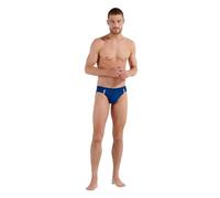 Hom Bañador Nautical Cup Briefs de Swim, Cinta Marina a Rayas, XL para Hombre