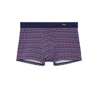 Hom Boxer Confort Ocean Drive Boxer Briefs Hombre (Paquete de 1), Estampado de Micro con diseño de Llamas pequeñas en Tonos Azules, Rojo, Rosa, Marino, XXL