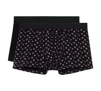 HOM Calzoncillo boxer negro / blanco S negro / blanco