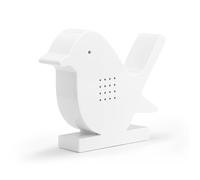 Hom&Com - Caja de Sonido para Pájaros con Sensor de Movimiento - Sonidos de la Naturaleza Relajantes - Decoración Interior - Funciona con Pilas AAA (Regular, Pájaro)
