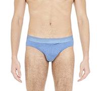 Hom Ho1 Basic Mini Briefs Ho1, Braguita Hombre, Azul (Bleu Chiné 0054), Large
