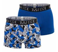 Hom Hombre Boxer Calzoncillos,2er Paquete - Brian #2 Shorts Calzoncillos Azul /