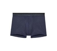 HOM MAX Ropa Interior, Micro Motivo Blanco Impreso sobre Un Fondo Azul Marino, S para Hombre