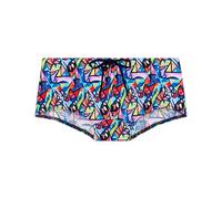 HOM Idylle Swim Trunk Trunks, Impresión Multicolor, L Hombres