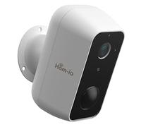 Hom-io | Cámara WiFi para Interior y Exterior con Batería, HOM-BATT-CAM, Cámara de Seguridad Smart WiFi de 2MP, Sensor PIR, Vigilancia con Ángulo de Visión de 130°