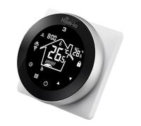 Hom-io | Cronotermostato Smart Wi-Fi Plus para Caldera y Calentador de Gas, Termostato Digital, Configura y Gestiona la Temperatura, Programación Semanal, Pantalla LCD Táctil