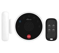 Hom-io | Kit de Alarma para Casa sin Cables Omni Alarm, Inteligente con WiFi, Portátil e Independiente, Sistema de Alarma para Casa Inalámbrico Compatible con Alexa y Google