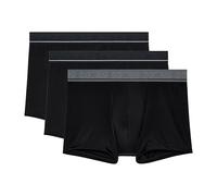 Hom - Juego de 3 Boxers Leonard #2 Boxer Briefs Hombre (1), Lote de 3: Negro Cinturón Contraste, S