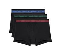 HOM Lot de 2 Boxers HO1 Tiago #2 Boxer Briefs, Negro, L de los Hombres
